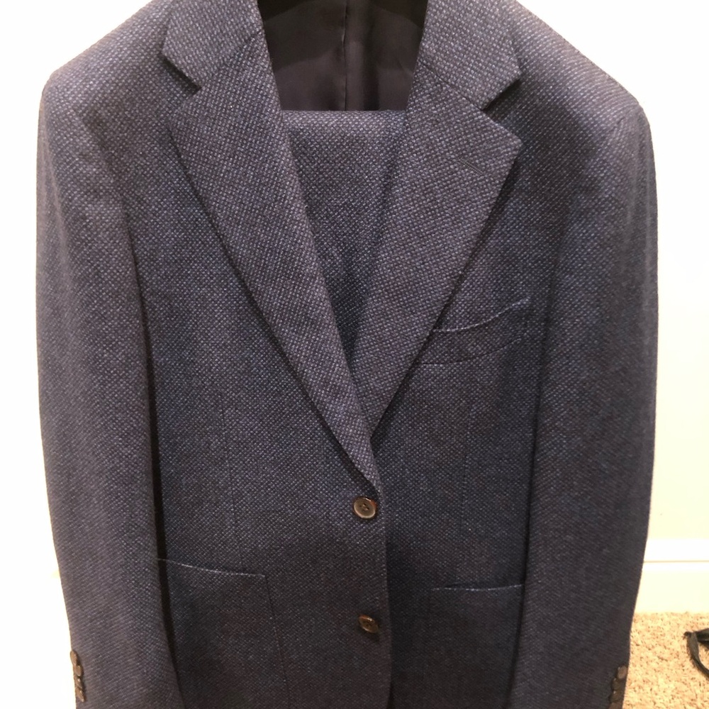 SuitSupply Sport Coat 36s in Wool Flannel - trousers can be included